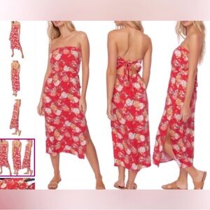 O’Neill Kai Strapless midi Dress